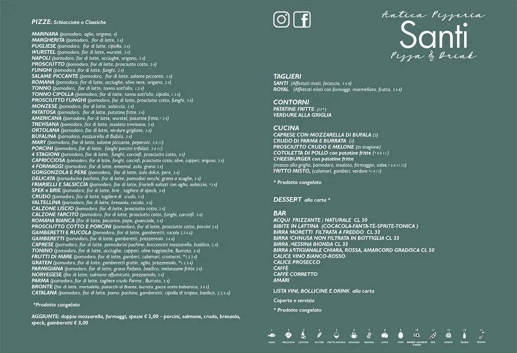 Menu_Antica Pizzeria Santi_Rivolta d'Adda_immagine_1