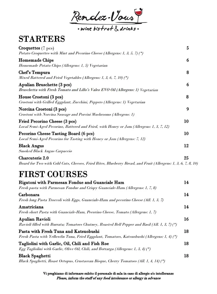 Menu_Rendez-Vous Bistrot_Brindisi_image_1