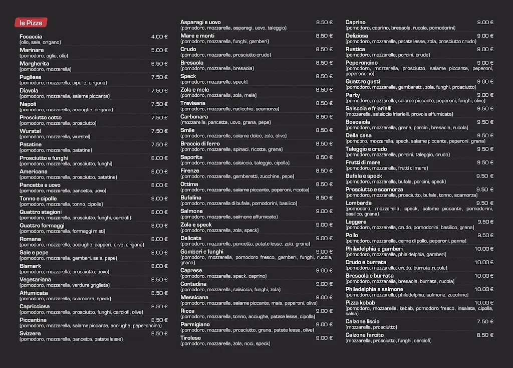 Menü_Ristorante Why Not_Rogolo_Bild_1