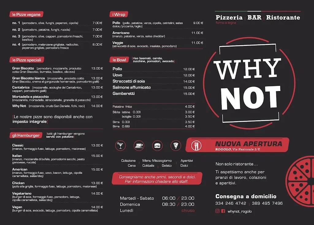 Menü_Ristorante Why Not_Rogolo_Bild_2
