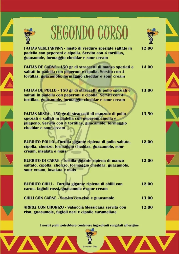 Menu_Seventh Mexican Restaurant_Roè Volciano_image_1