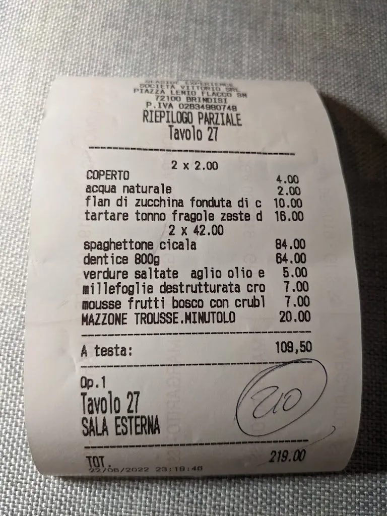 Simona Ciampi_Marea Seaside Experience_Brindisi_recensione