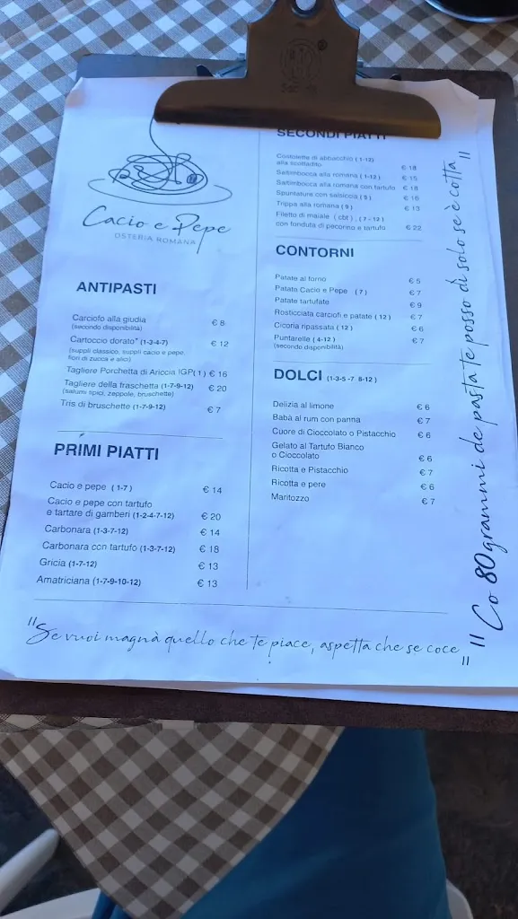 Menu_Ristorante Cacio e Pepe_Roncoferraro_immagine_1