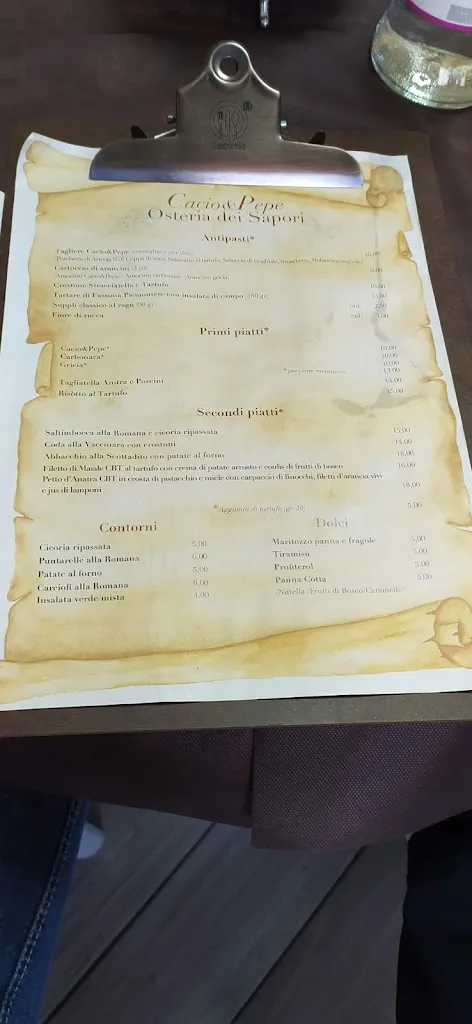 Menu_Ristorante Cacio e Pepe_Roncoferraro_immagine_2