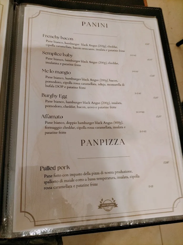 Menu_Ristorante pizzeria Parco Lura_Rovello Porro_image_4