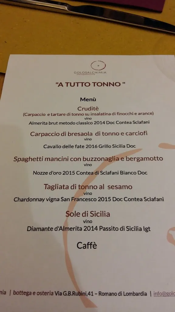 Menu_Golosa Alchimia | Bottega & Osteria_Romano di Lombardia_image_3