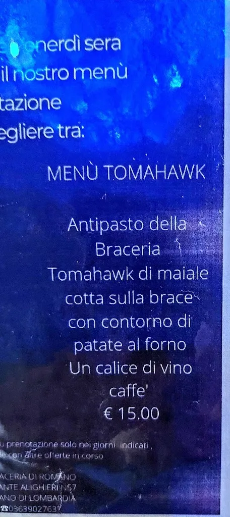 Menu_La Braceria di Romano_Romano di Lombardia_image_4