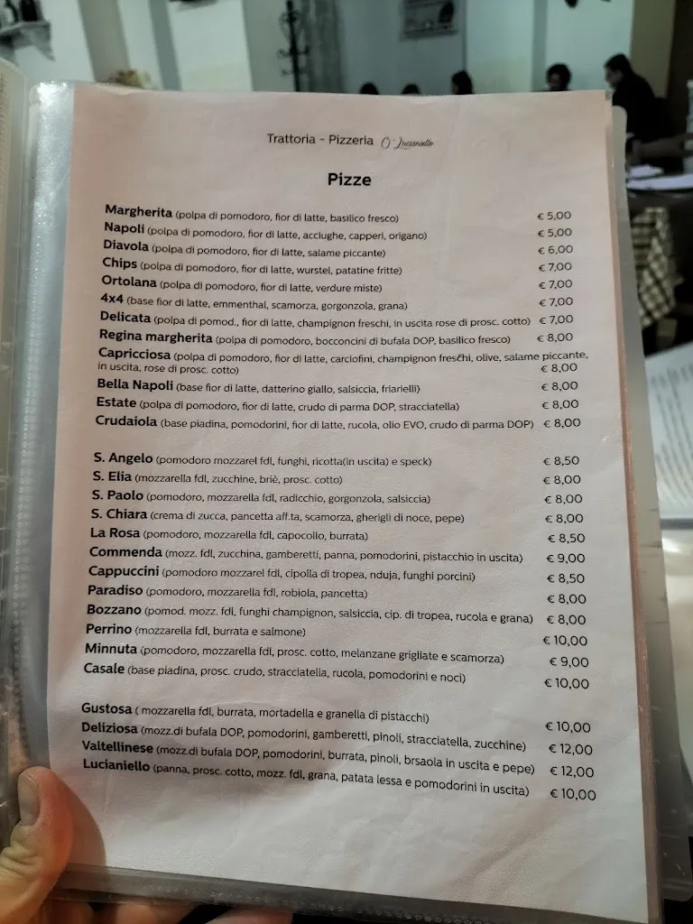 Menu_Trattoria-Pizzeria O'Lucianiello_Brindisi_image_4