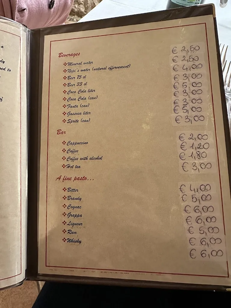 Menu_Ristorante La Tacchinella Di Fidanza_Canzano_immagine_4