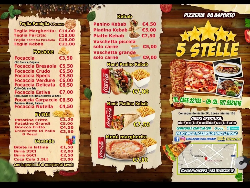 Pizzeria 5 stelle_Romano di Lombardia_slider_image_2