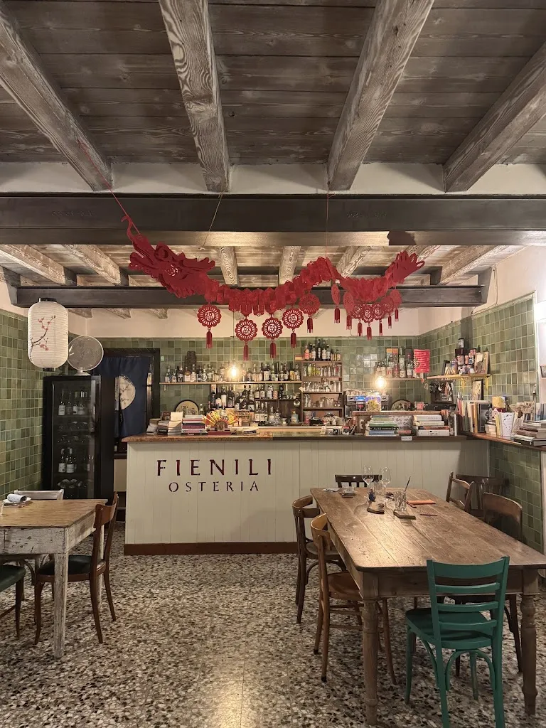 Fienili Osteria restaurant in Roverbella