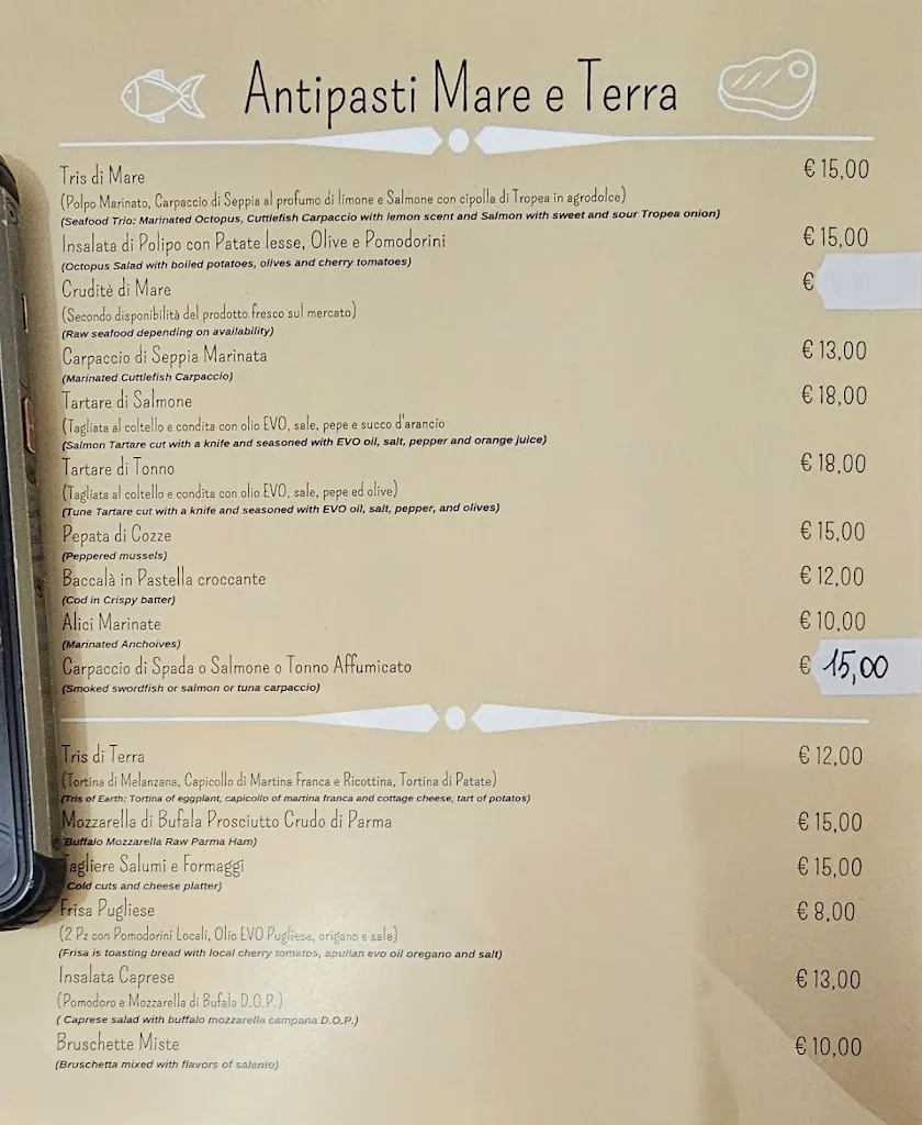 Menu_Betty - Gelateria Cafe Ristorante Pizzeria a Brindisi_Brindisi_image_2