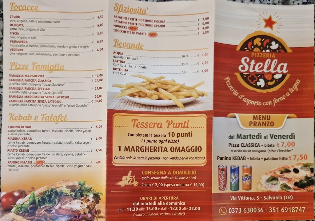 Menu_Pizzeria Stella Salvirola_Salvirola_image_2