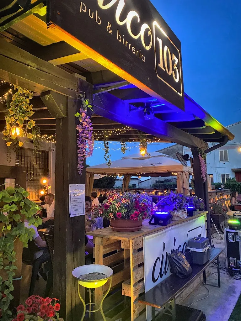 Civico103 restaurant in San Benedetto Po