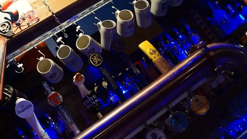 Wild Eagle Saloon restaurant in San Benedetto Po