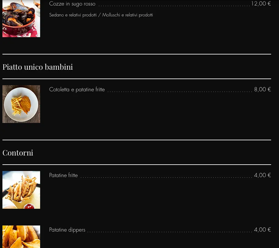 Menu_Ristorante La Baracca_San Benedetto Po_immagine_1