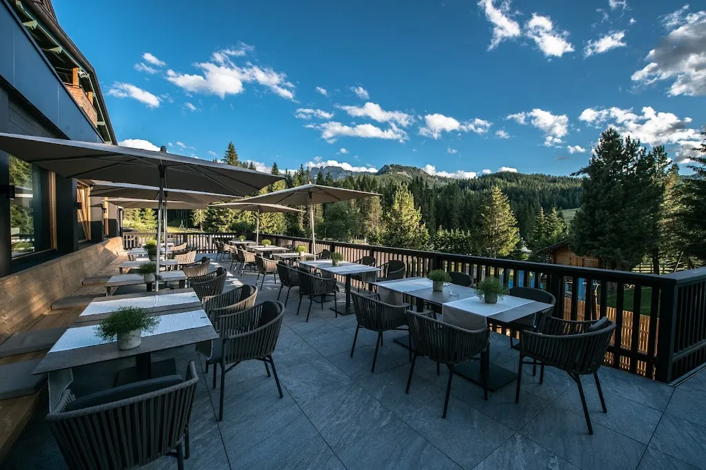 Ciasa Salares restaurant in San Cassiano