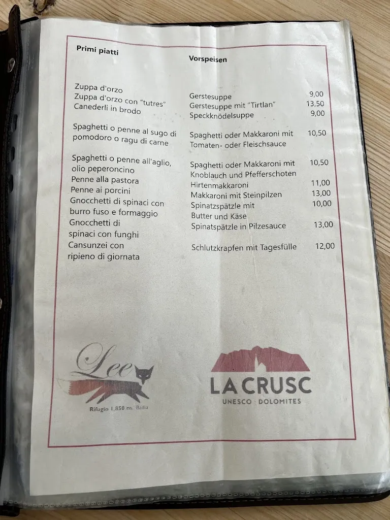 Menu_Ütia Lé_San Cassiano_image_2