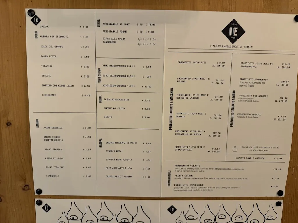 Menu_Prosciutteria IE San Daniele_San Daniele Po_image_2