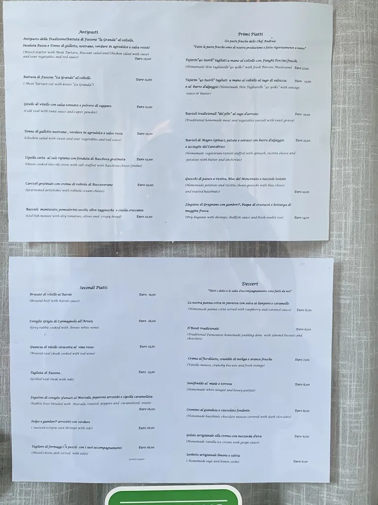 Menu_Osteria Vineria Madama La Barbera_San Damiano al Colle_image_1