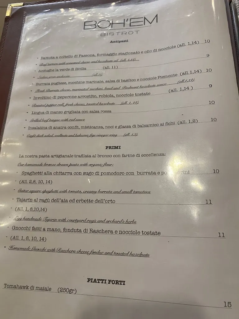 Béa L_Boh'em_San Damiano al Colle_review