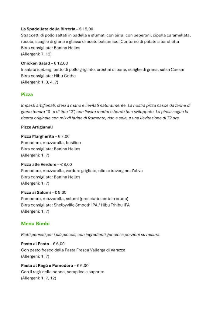 Menu_Brazen & Banina - Ristopub & Beer Firm_San Colombano al Lambro_image_3