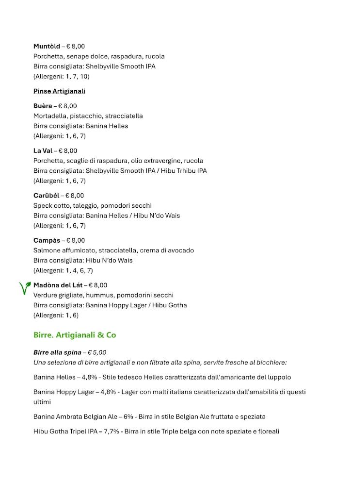 Menu_Brazen & Banina - Ristopub & Beer Firm_San Colombano al Lambro_image_4
