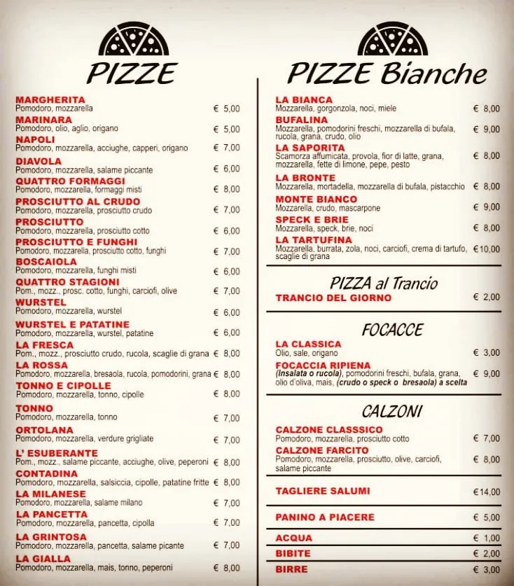Menu_Pizzeria del corso_San Colombano al Lambro_immagine_1