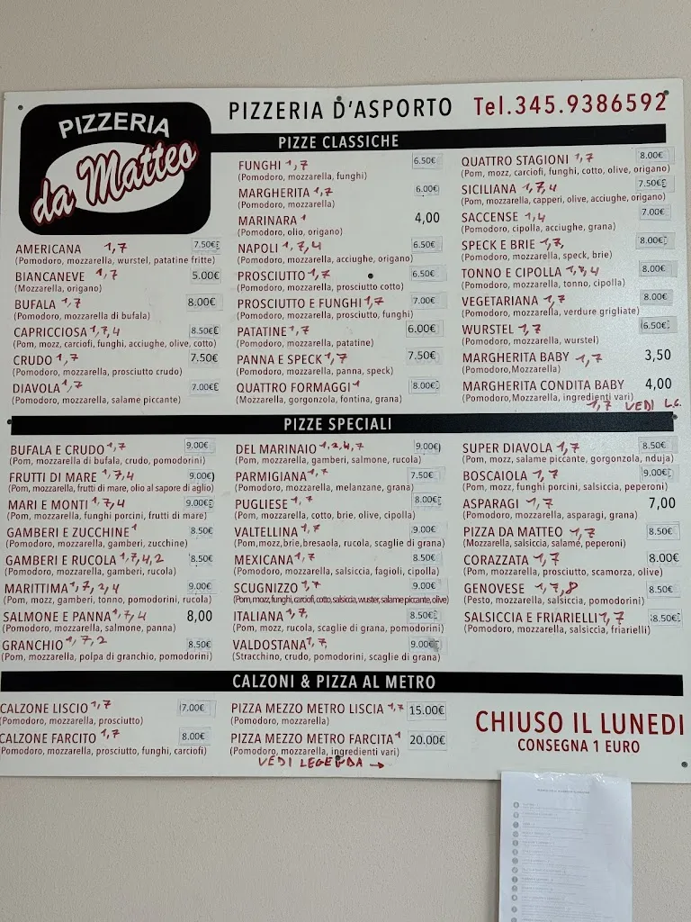 Menu_Pizzeria da Matteo_San Colombano al Lambro_immagine_1