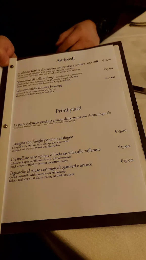 Menü_Cantina de la Mirleta_San Felice del Benaco_Bild_2