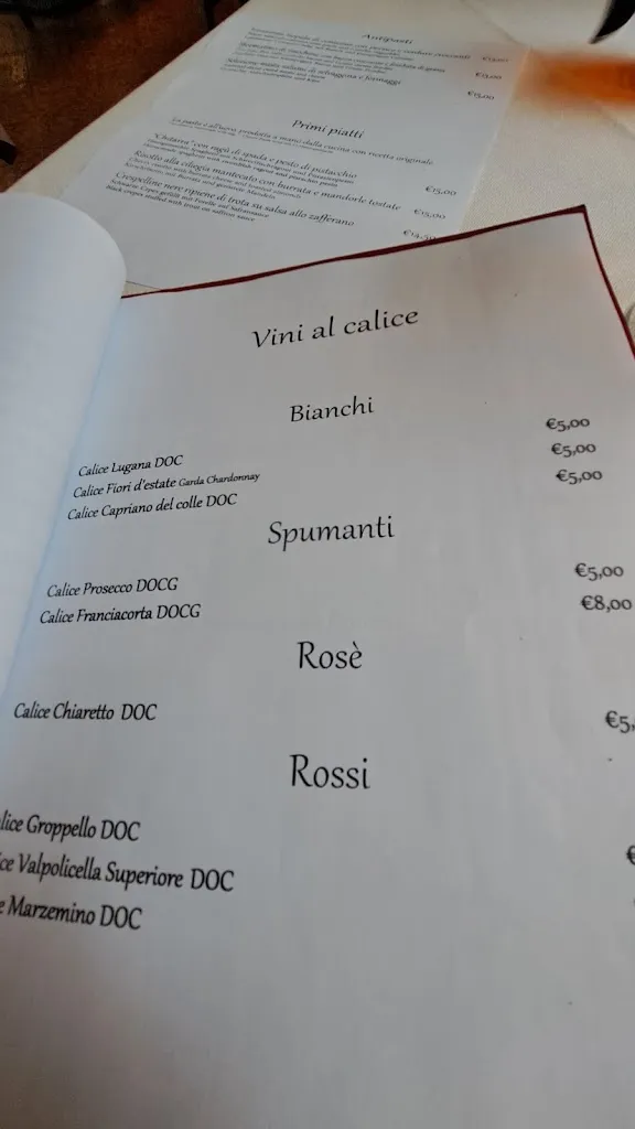 Menü_Cantina de la Mirleta_San Felice del Benaco_Bild_4