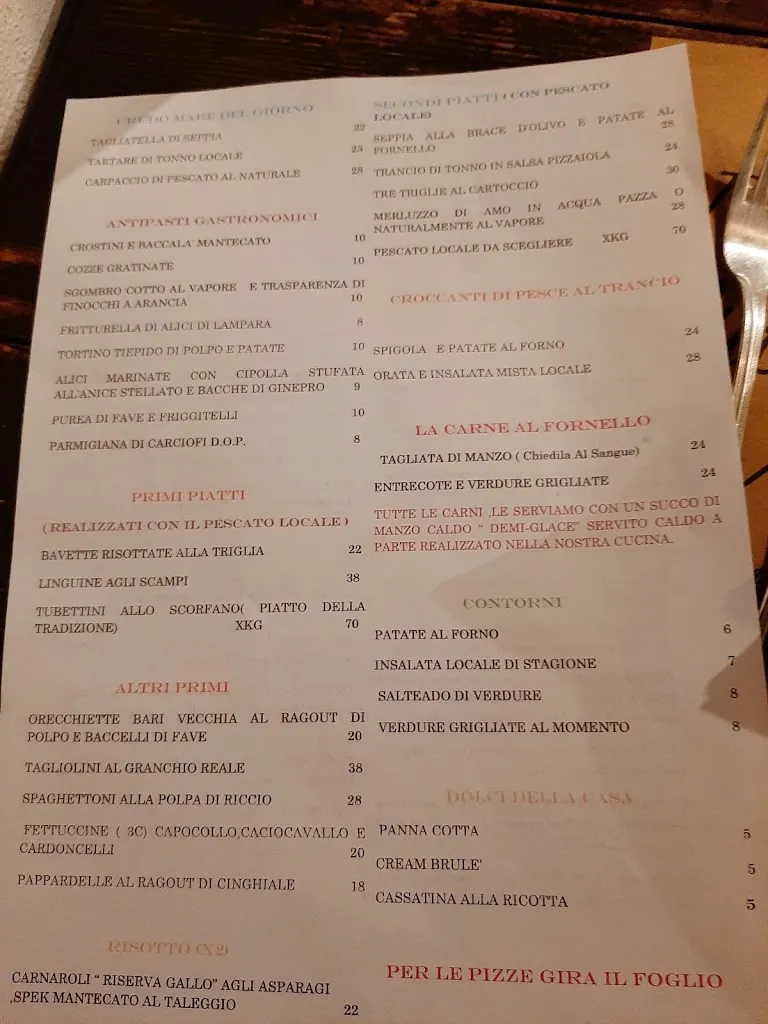 Menu_Antica Osteria Pizzeria La Sciabica_Brindisi_image_3