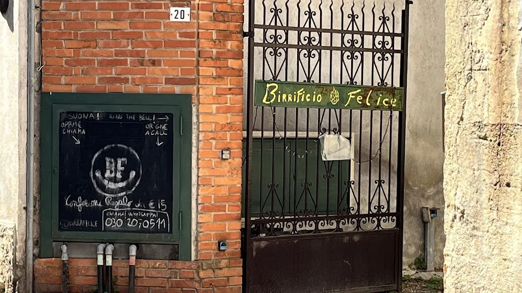 Birrificio Felice restaurant in San Felice del Benaco