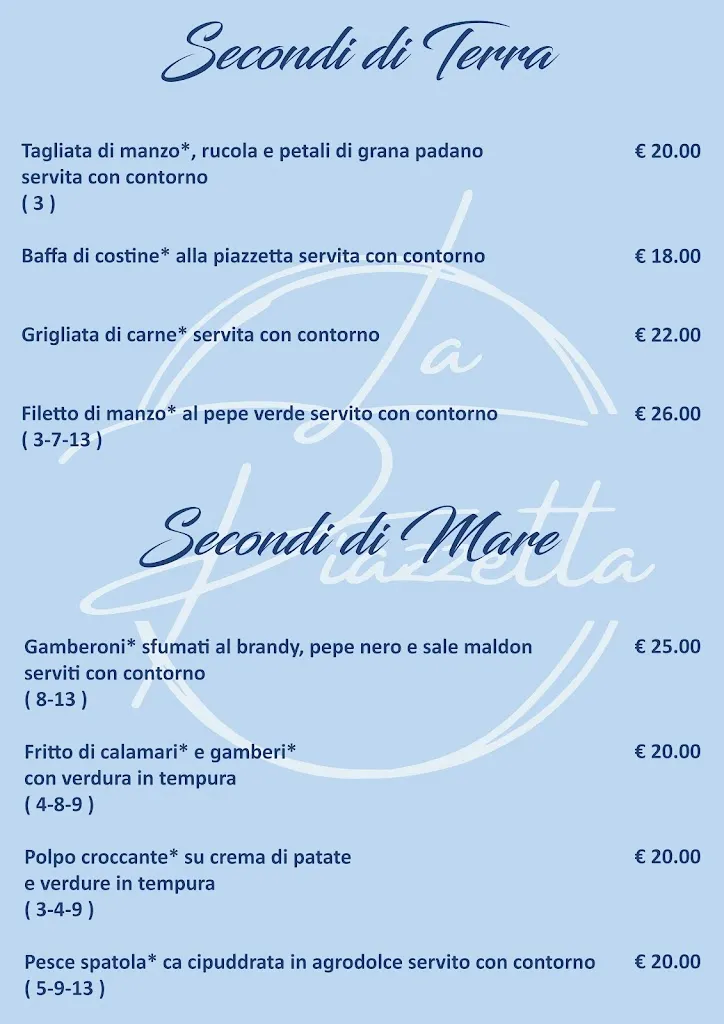 Menu_Ristorante La piazzetta_San Giorgio Su Legnano_image_2
