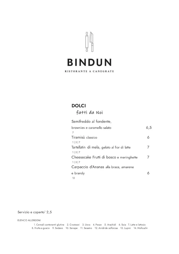 Menu_Ristorante BINDUN_San Giorgio Su Legnano_immagine_4