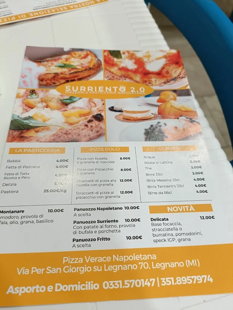 Menu_Surriento 2.0 Pizzeria e Pasticceria_San Giorgio Su Legnano_image_4