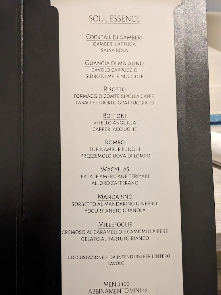 Menu_Soul Restaurant_San Giorgio Su Legnano_image_1
