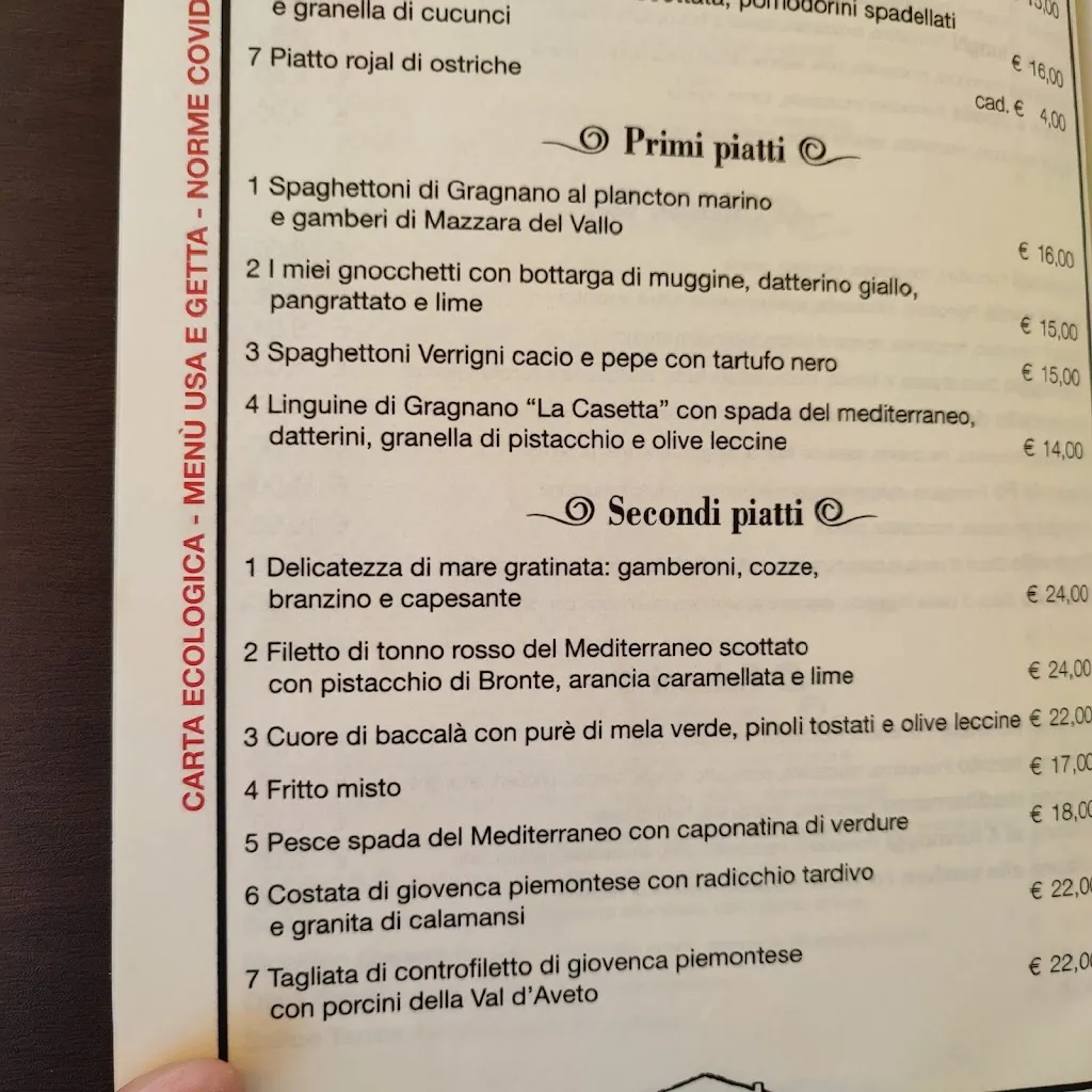 Menu_Ristorante Pizzeria La Casetta_Santa Giuletta_image_1
