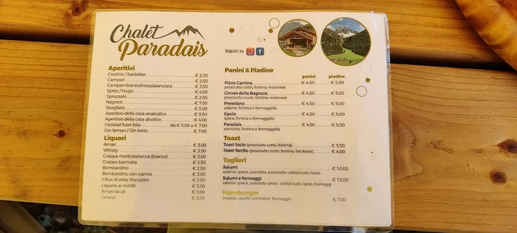 Menu_Chalet Paradais_Schilpario_image_2