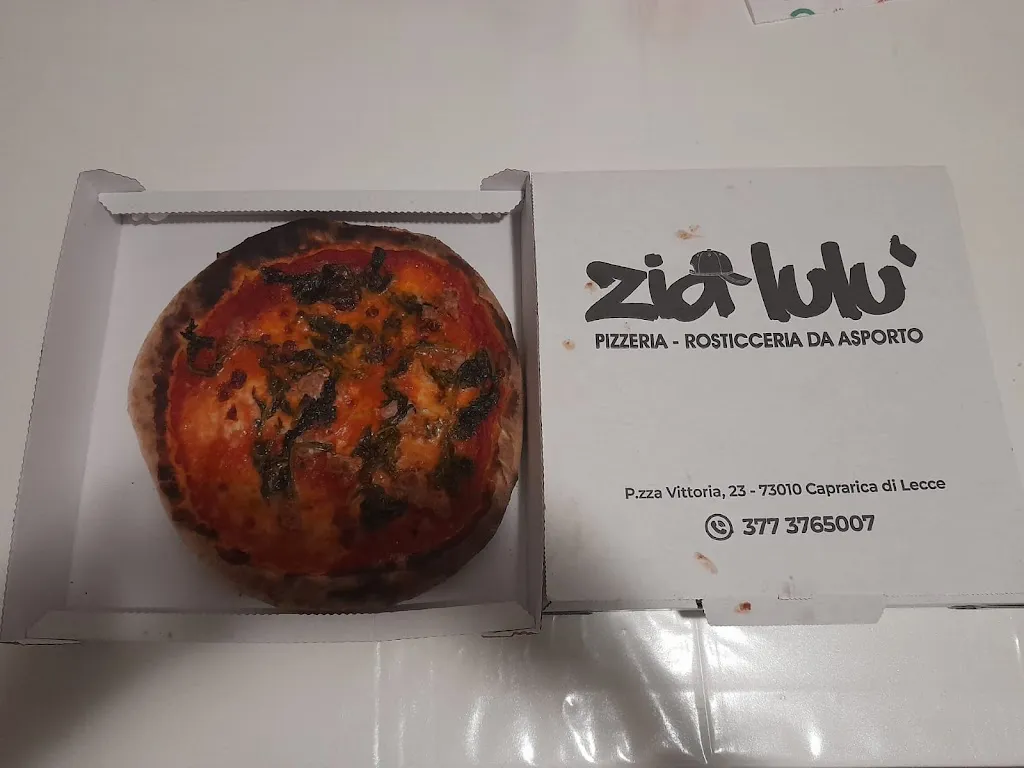 Vera Scozzi_Pizzeria Rosticceria Zia Lulù_Caprarica di Lecce_recensione