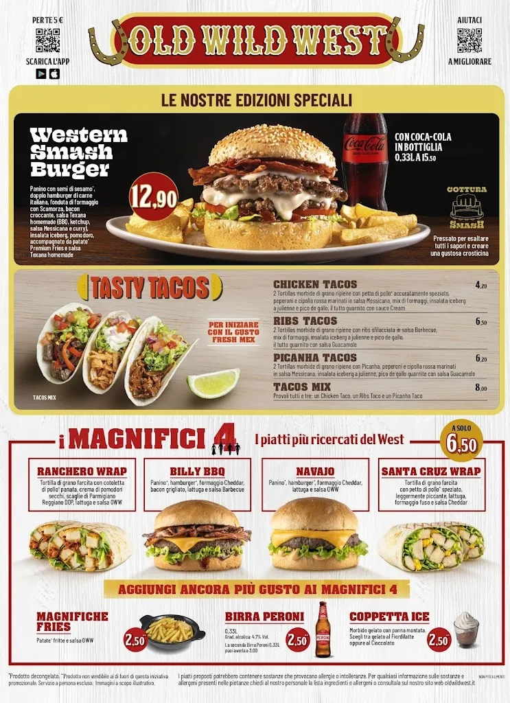 Menu_Old Wild West - Segrate_Segrate_image_2