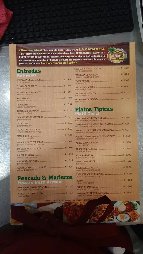 Menu_La cabañita machaleña_Segrate_image_1