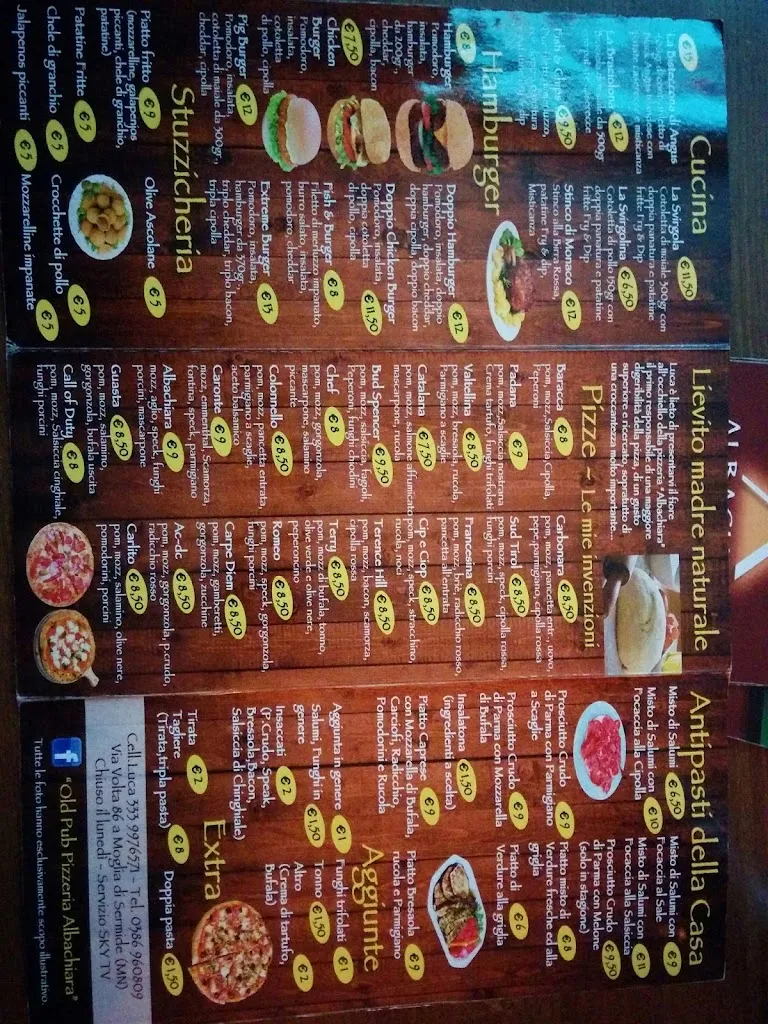 Menu_Old Pub Pizzeria Albachiara_Sermide_image_4