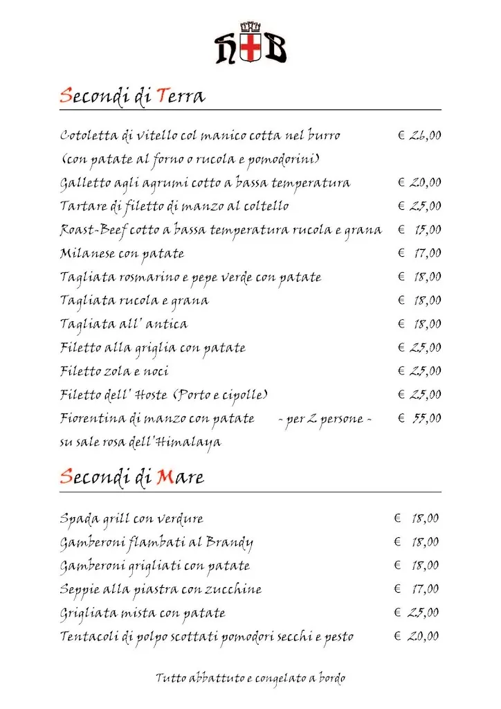 Menu_Hosteria de la Busecca_Settimo Milanese_image_1