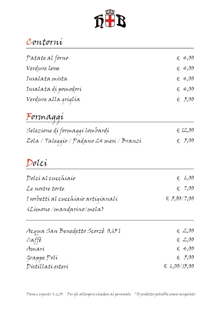 Menu_Hosteria de la Busecca_Settimo Milanese_image_4