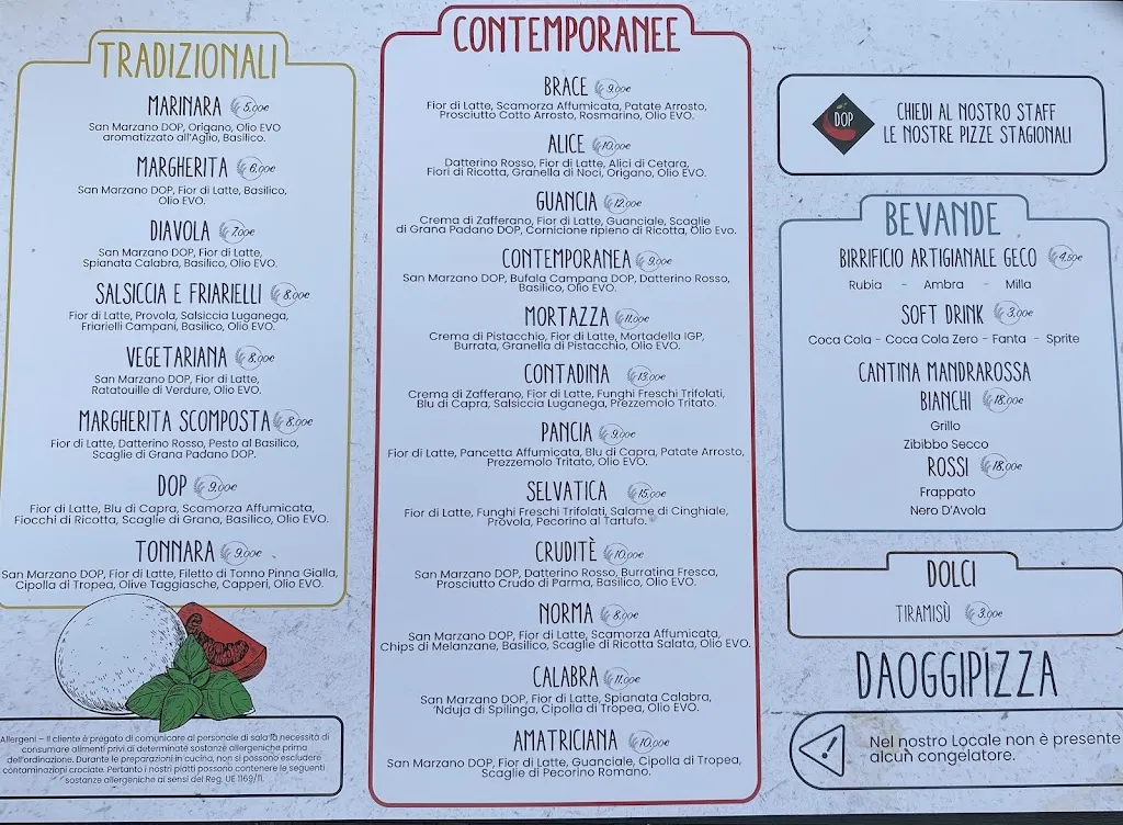 Menu_DOP - Pizzeria Contemporanea_Settimo Milanese_image_2