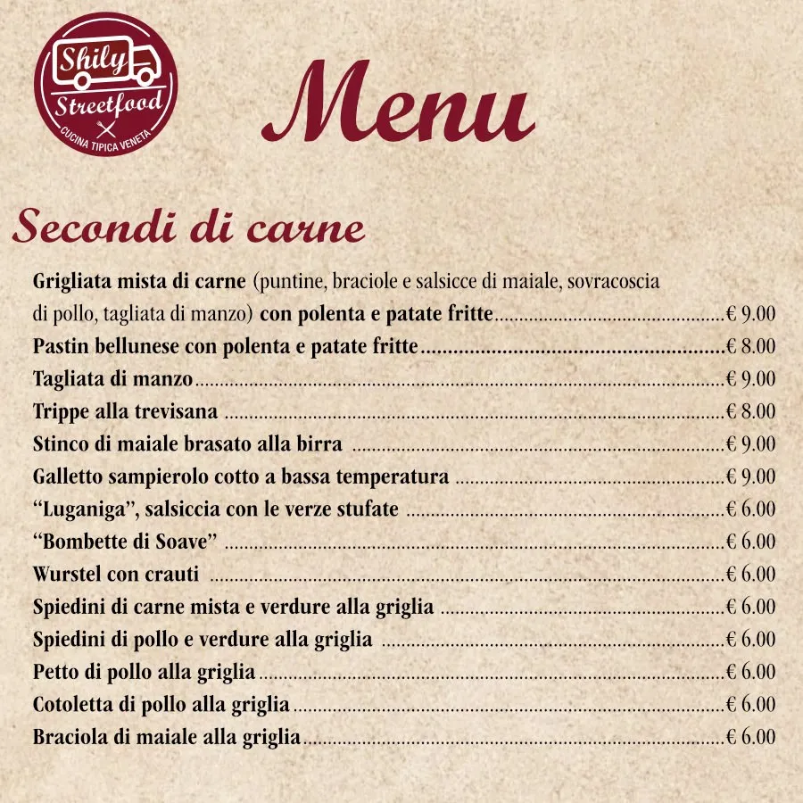 Menü_Shily - Ristorante |Trattoria Cucina Veneta | Soave | San Bonifacio | Verona_Soave_Bild_1