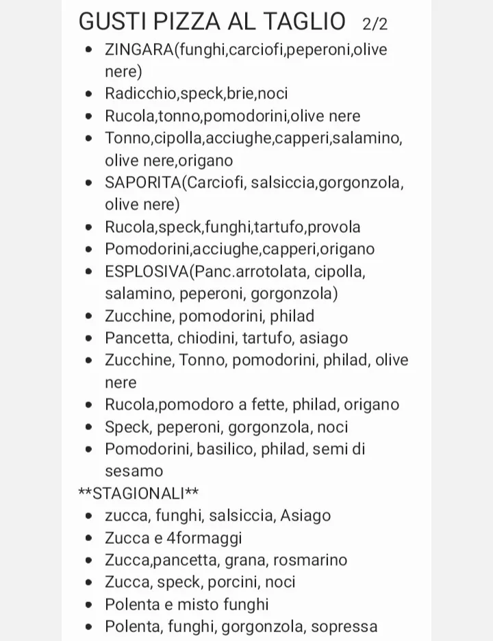 Menu_Pizzeria Al Castello SOAVE_Soave_image_1