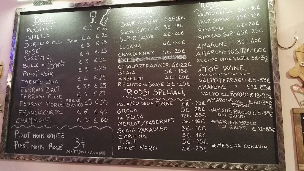 Menu_Il Macello del Bacco Wine Food_Soave_image_1