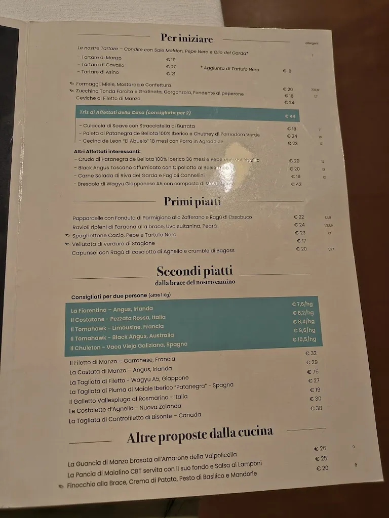 Menü_La Vecchia Griglia_Sirmione_Bild_4